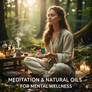 Meditation Combined with Natural Oils for Mental Wellness