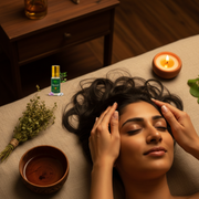 How a Lokamrit Oil Head Massage Enhances Mental Clarity.