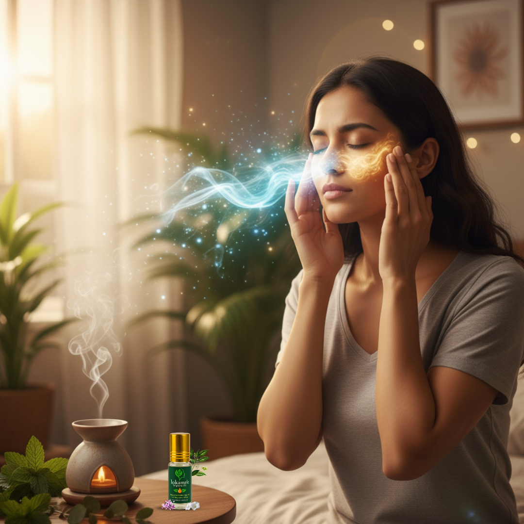 The Emotional Healing Power of Lokamrit Oil.