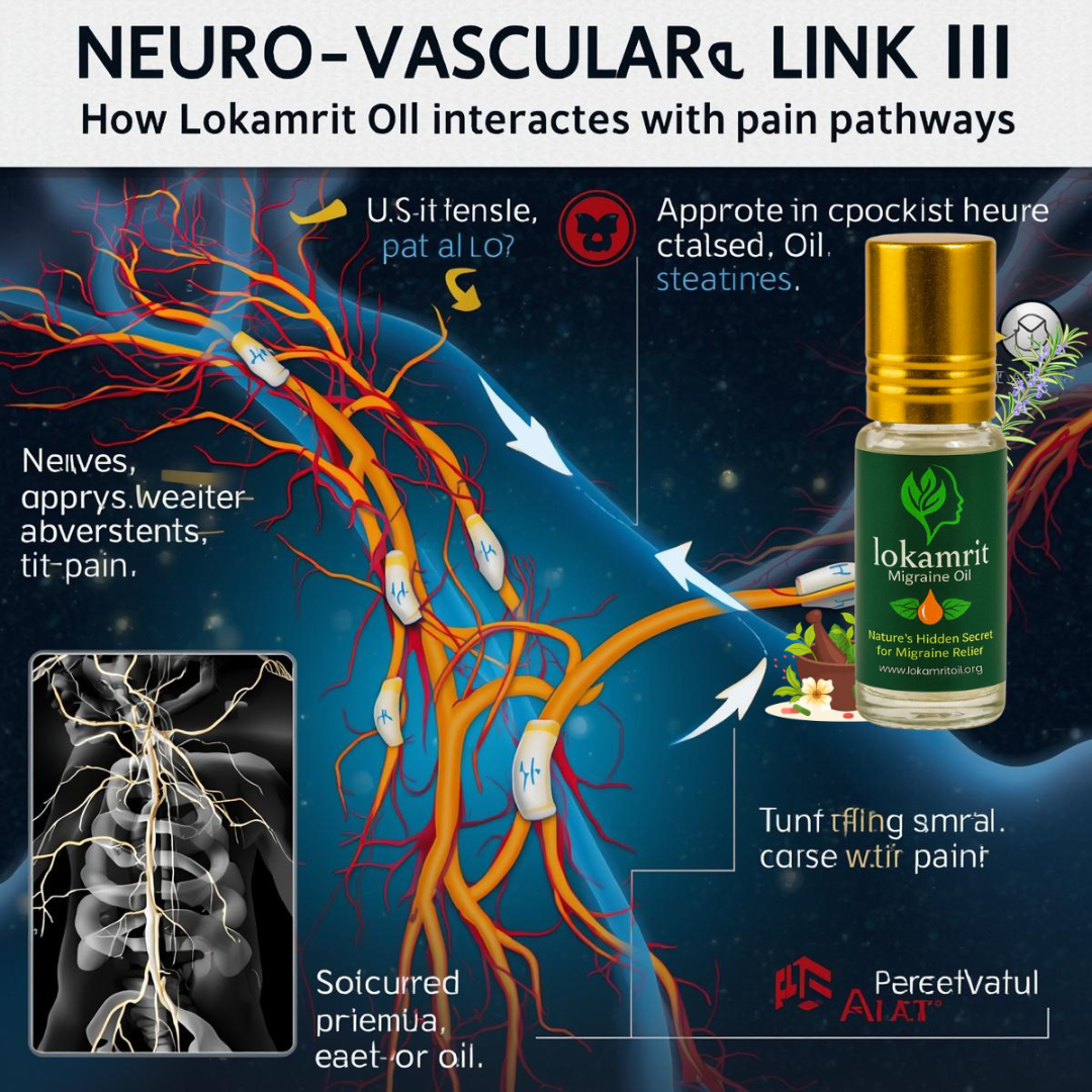 Lokamrit Oil's Mechanism in Pain Pathways.