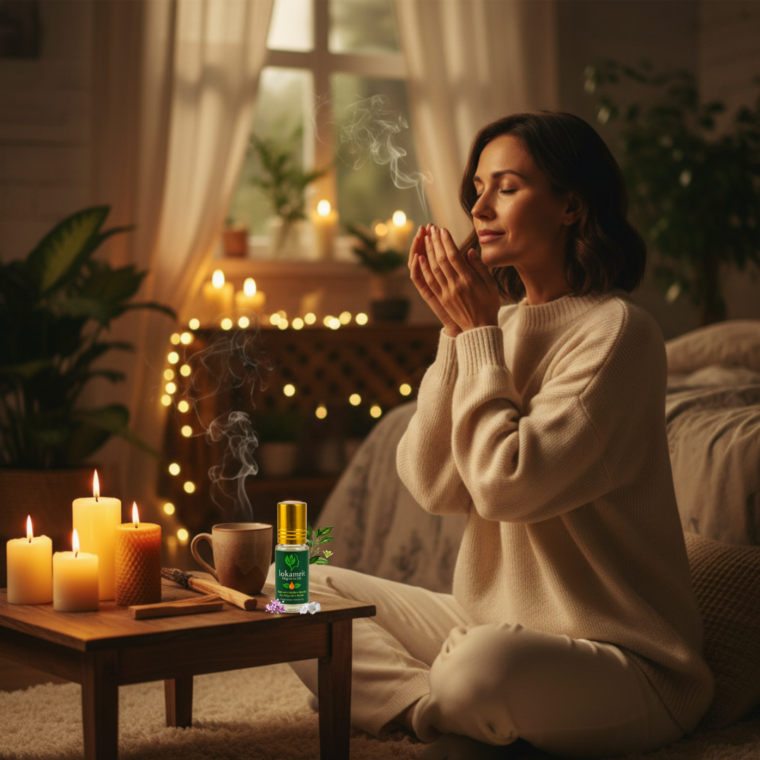 Finding Light and Natural Relief with Lokamrit Oil.
